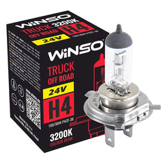 Bec Halogen Winso Truck Off-Road H4 - 24V, 100/90W P43t-38 ● 3200K Winso - imagine 1
