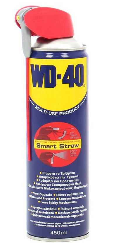 Spray multifunctional WD40 Smart Straw 450 ml WD40 - imagine 1