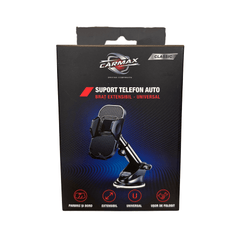 Suport telefon mobil cu brat extensibil Carmax 360°, 55-95 mm Carmax - imagine 2