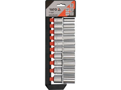 SET TUBULARE LUNGI 10 PIESE, 1/2", CR-V Yato - imagine 1