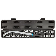 Cheie cu varfuri inlocuibile pentru tensionarea curelelor de transmisie, 14 buc. Neo Tools - imagine 1
