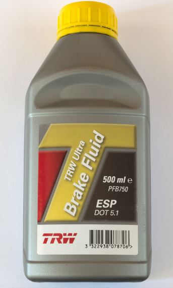 Lichid de frana TRW DOT5.1 ESP 0.5L TRW - imagine 1