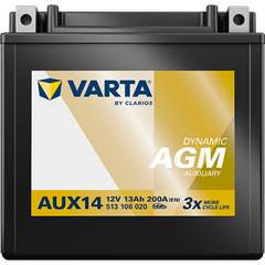 Acumulator Varta SILVER dynamic Aux 13 Ah 200A Varta - imagine 3