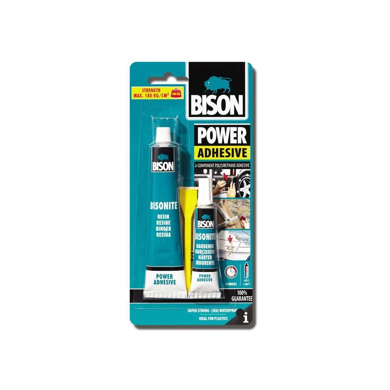 Adeziv bicomponent universal BISON Epoxy Universal, 2 x 12ml Bison - imagine 1