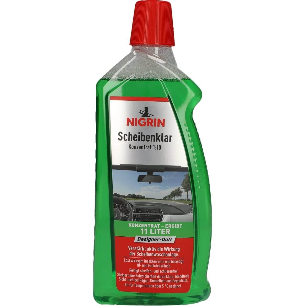 Lichid concentrat pentru parbriz 1:10 Nigrin, 1 L Nigrin - imagine 1