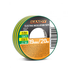 Banda izolatoare- 19 mm x 20 m - Galben/Verde Carguard - imagine 3