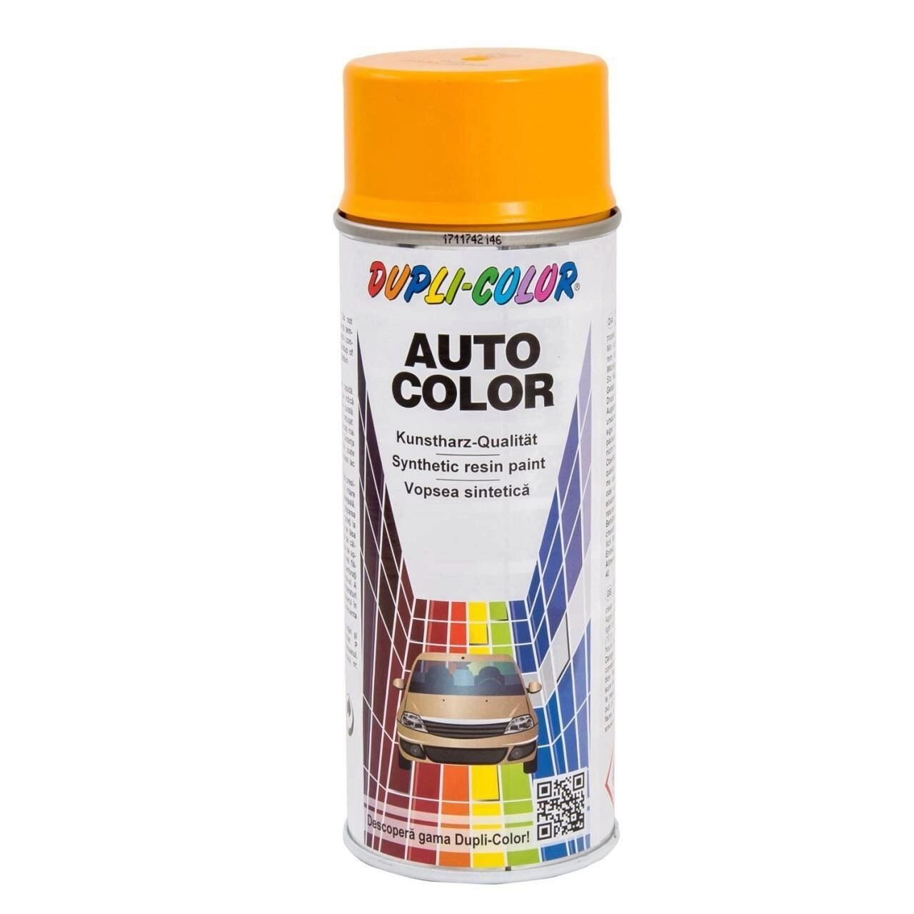 SPRAY LOG 041A Galben Sport Duplicolor Motip - imagine 1