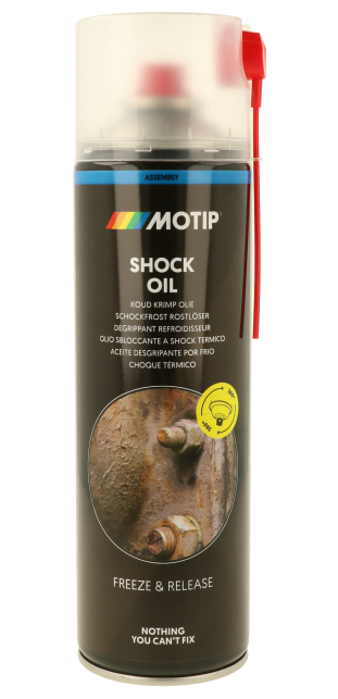 Spray ulei, deblocare prin inghetare Motip Shock Oil 500 ml Motip - imagine 1
