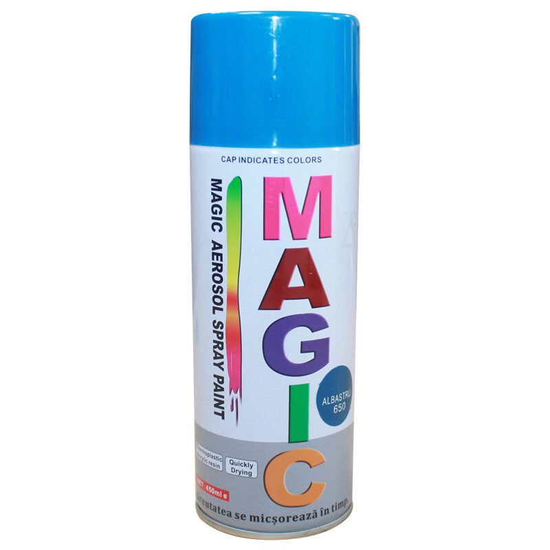 Magic - Vopsea spray Albastru 650 450 ml Magic - imagine 1