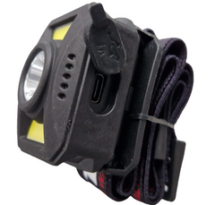 Lanterna frontala Foton Sport HL0163 7 moduri, USB-C, 3W+5W COB alb/rosu Foton - imagine 3