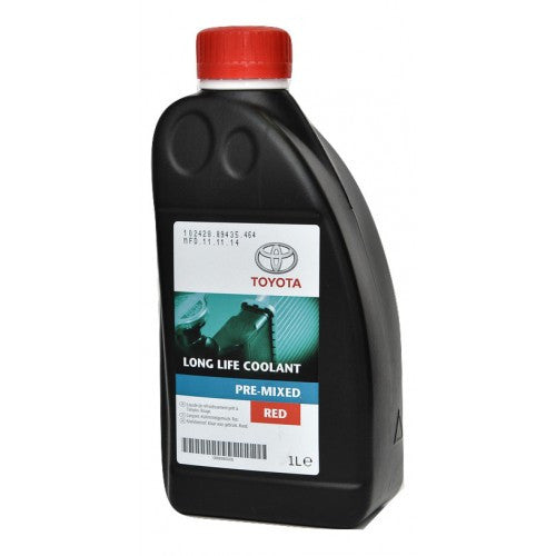 Antigel diluat Rosu G12 Toyota OE Long Life (-37°C) 1L Toyota - imagine 1