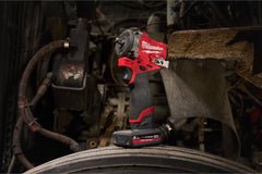 Cheie compactă de impact ½″ Milwaukee M12 FCIWF12G3-502X FUEL™ cu inel de fixare, 1 x acumulator M12 HB5, 1 x încărcător C12 C, 1 x cutie HD, cod 4933493455 Milwaukee - imagine 4