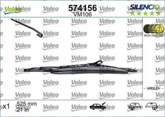 Stergator Valeo Silencio Performance 525mm Valeo - imagine 1