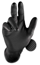 Manusi Nitril cu GRIP Marimea M ●50 BUC● MTR - imagine 1