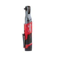 Antrenor cu clichet cu acumulatori, model M12FIR38-201B, 3/8, 75Nm cu un acumulator de 12V cu 2 Ah si incarcator in geanta din material textil. Milwaukee - imagine 1
