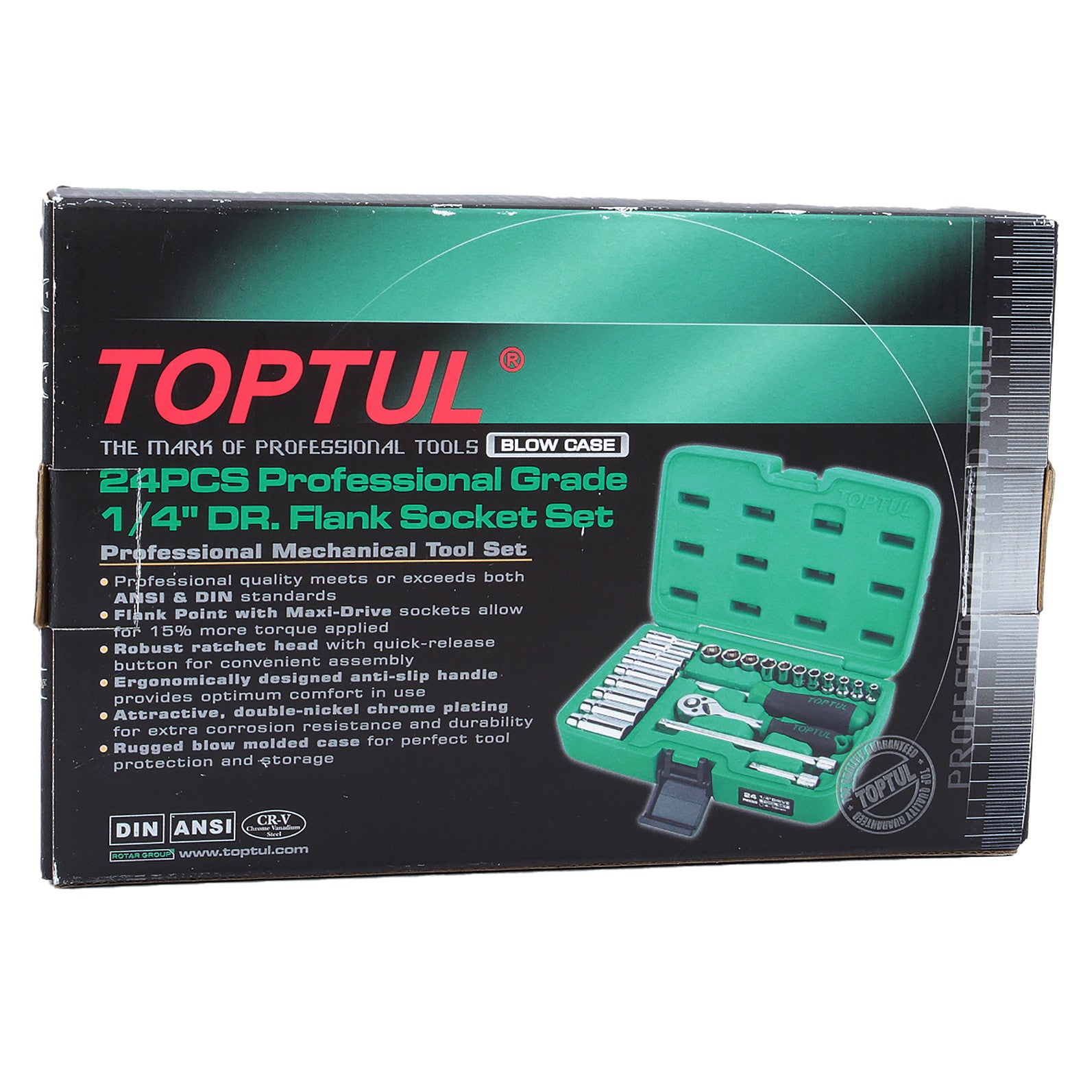Trusa chei 1/4 24 Piese Toptul - imagine 1