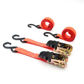 Set 2 chingi cu clichet Carguad 680kg - 25mm x 3m Carguard - imagine 1