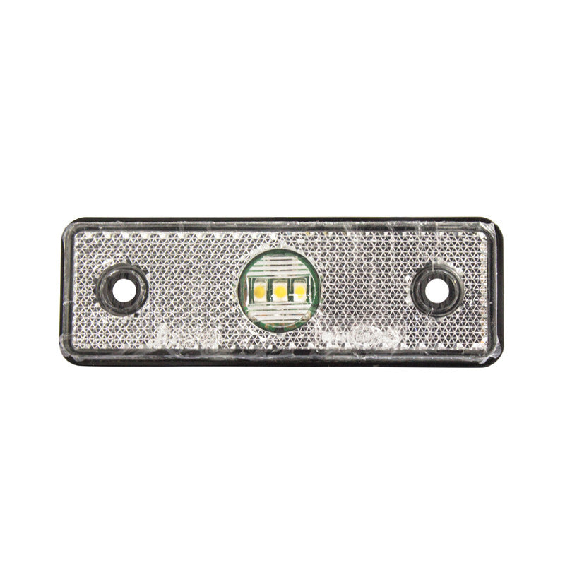 Lampa laterala alba cu Led 12/24V BRECKNER GERMANY - imagine 1