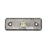 Lampa laterala alba cu Led 12/24V BRECKNER GERMANY - imagine 1