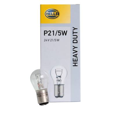 Bec Hella P21/5W 24V BAY15d Hella - imagine 1