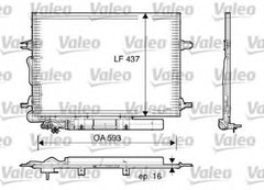 Radiator clima MERCEDES-BENZ CLS C219 VALEO 818003