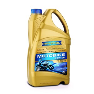RAVENOL MOTOBIKE V-TWIN Fullsynth.20W-50 4L RAVENOL - imagine 1