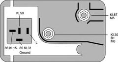 Releu bujii PEUGEOT J5 bus 290P HELLA 4RV008188081