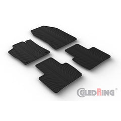 Set 4 covorase cauciuc dedicate CITROEN C5 X HB 09.2022 (automatic) /rub Gledring - imagine 1