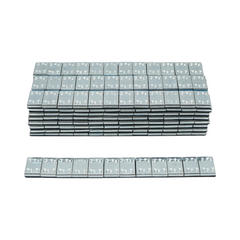 Contragreutati autoadezive gri deschis echilibrare roti Fe 60g (5gx12 buc) 100 benzi/cutie All Ride - imagine 1