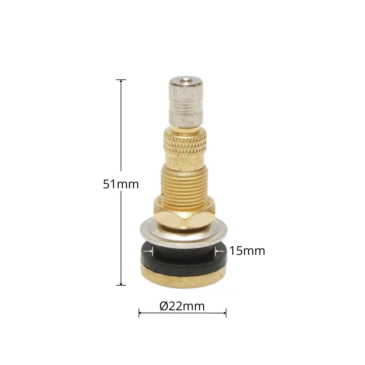 Valva agricola tubeless alama 51mm All Ride - imagine 1