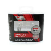 Set de 2 becuri Halogen 24V - H3, 70W, +50% Intensitate - LONG LIFE Carguard - imagine 1