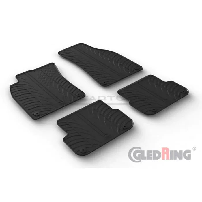 Set 4 covorase cauciuc dedicate AUDI A6 (4F) 2004-2010/ AVANT Gledring - imagine 1