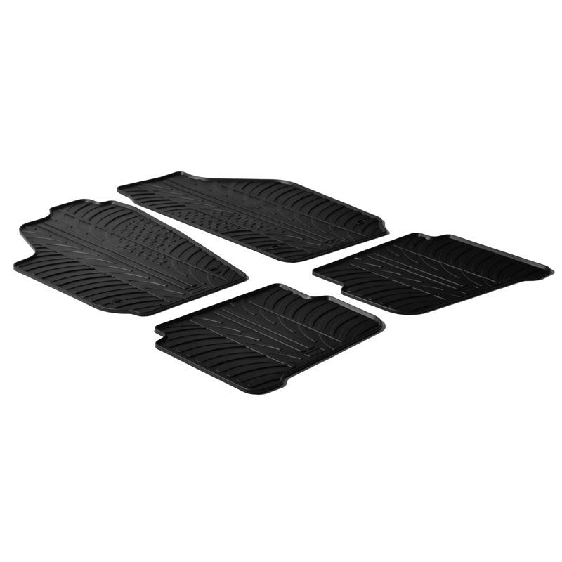 Set 4 covorase cauciuc dedicate VW POLO 2003-2008 Gledring - imagine 1