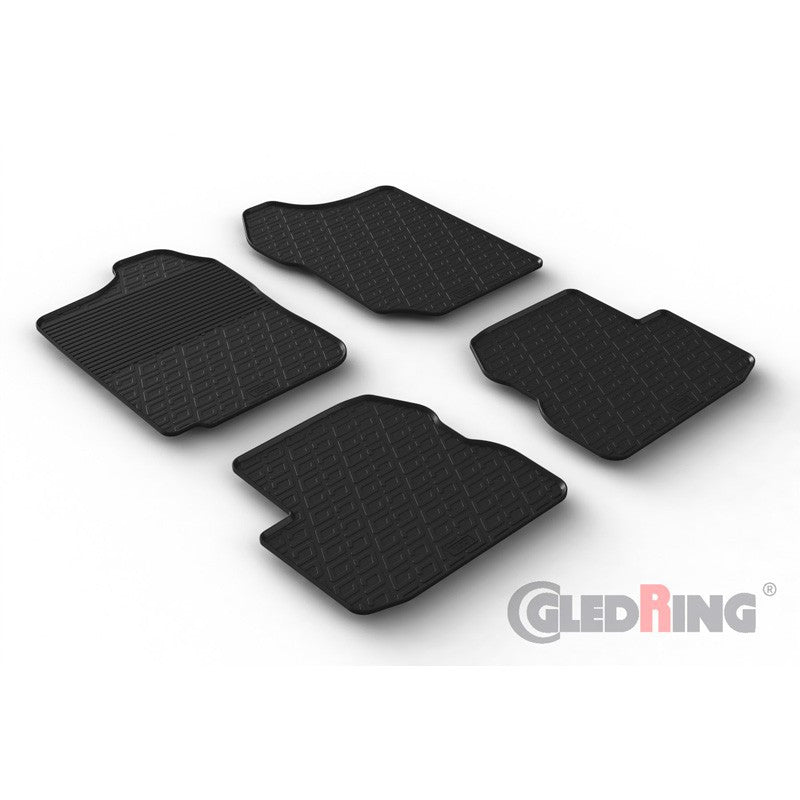 Set 4 covorase cauciuc dedicate SUZUKI JIMNY (3rd gen.) 1998-2018 (manua Gledring - imagine 1