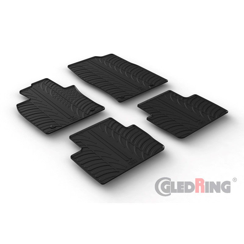 Set 4 covorase cauciuc dedicate MAZDA CX30 SUV 08.2019-> Gledring - imagine 1