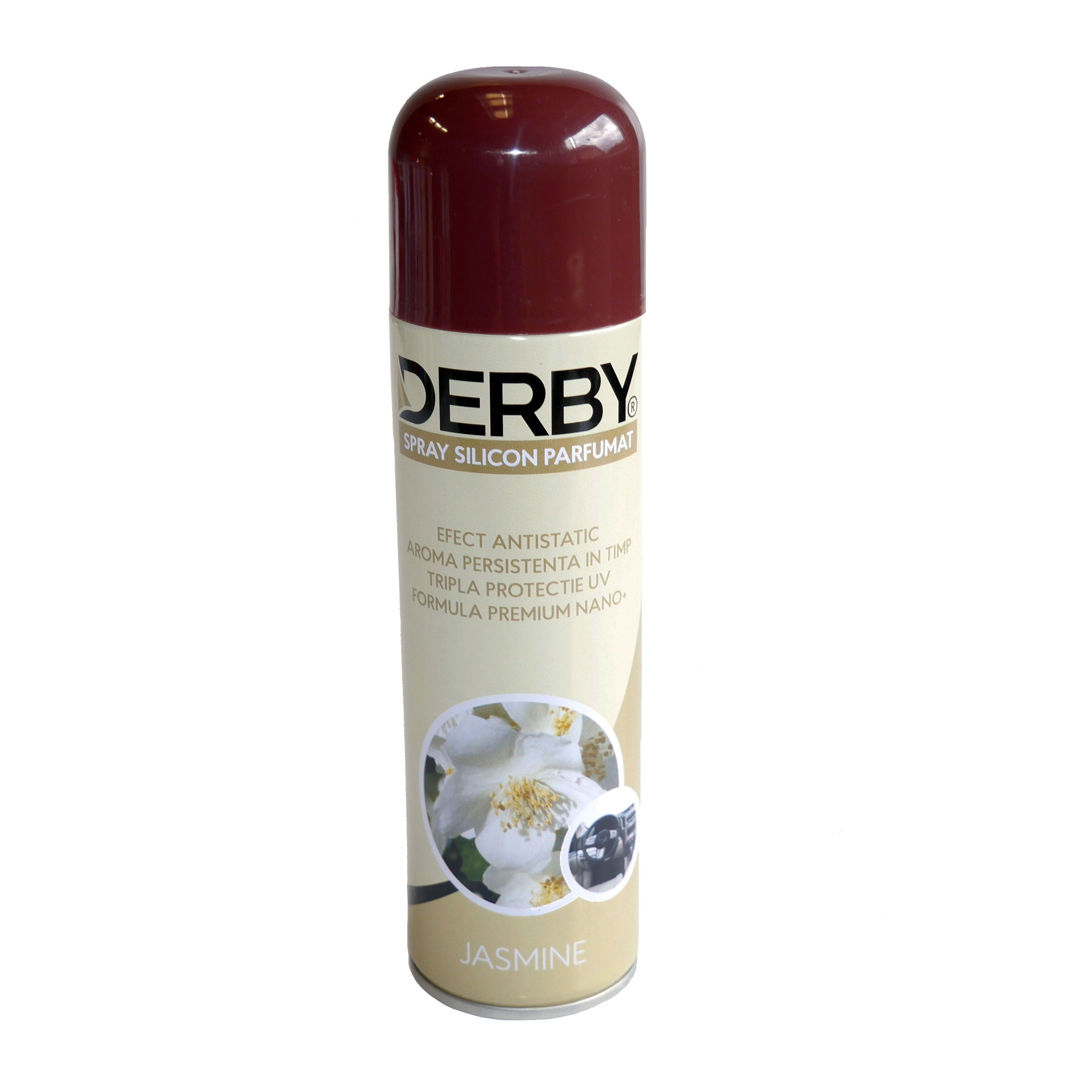 Spray cu silicon parfumat pentru bord Iasomie 220 ml DERBY DERBY - imagine 1