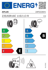 Anvelopa Iarna Aplus 235/65 R16C 115/113R A869 APLUS - imagine 4