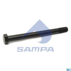 Surub arc vagon M24x3 | Lungime 290 mm Sampa - imagine 1