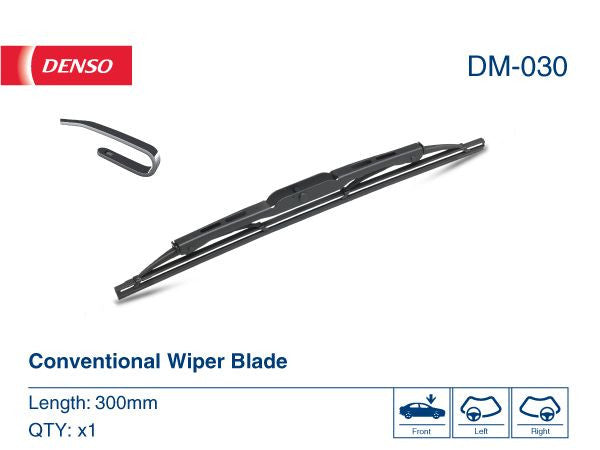 Lamela stergator Denso 300 mm Denso - imagine 1
