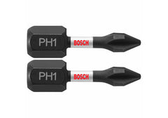 PRO Set 2 biti Impact PH1 25 mm Bosch - imagine 1