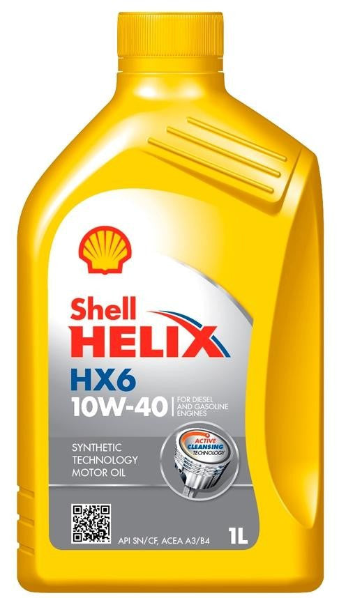 Ulei motor turisme Shell Helix HX6 10W40 SN+ A3B4 1L Shell - imagine 1