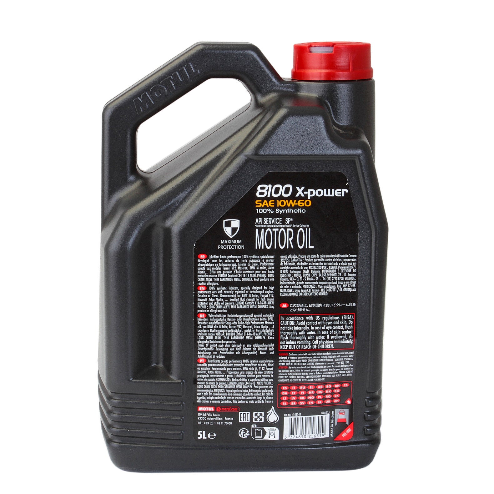 Ulei motor Motul 8100 X-POWER 10W60 5L Motul - imagine 3