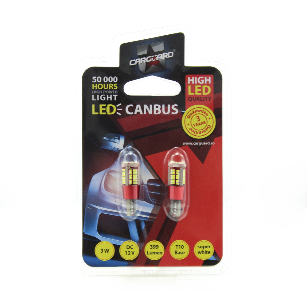 Bec MTR T10 12V 3W Set 2 buc Carguard - imagine 6