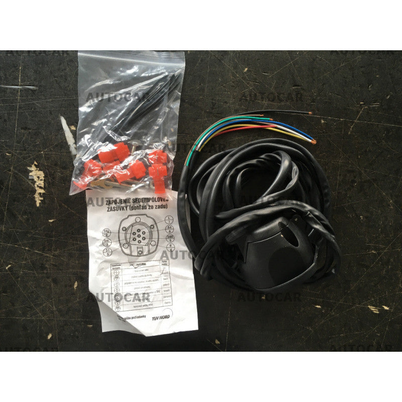 Instalatie electrica 190 -7 PIN -cu priza de plasic MTR - imagine 2