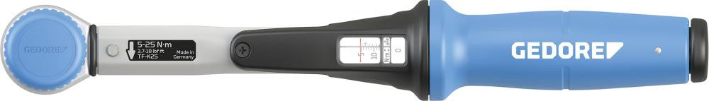 Cheie dinamometrica TORCOFIX TF-K, cap ciuperca, 5-25 Nm Gedore - imagine 1
