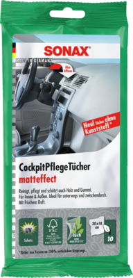 SERVETELE BORD EFECT MAT PACHET 10 BUCATI SONAX