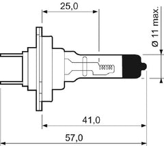 Bec Valeo H7 12V 55W PX26d +50% Light Valeo - imagine 3