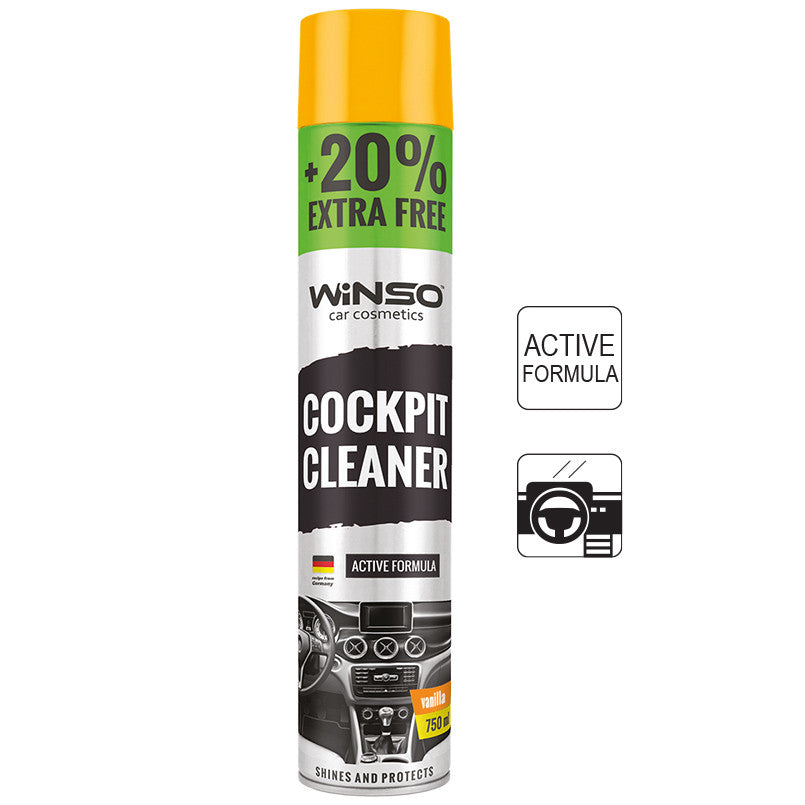 Spray intretinere bord Winso Cockpit Cleaner Vanilla 450 ml Winso - imagine 1