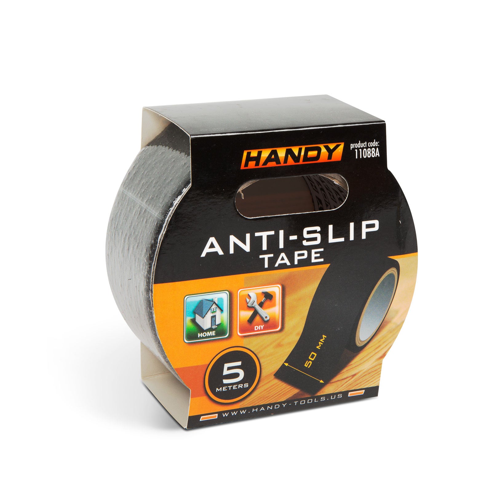Banda adeziva, antiglisanta - 5m x 50 mm - negru Carguard - imagine 5