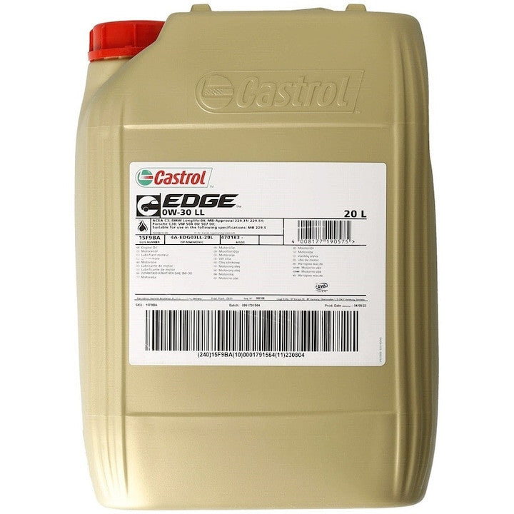 Ulei motor turisme Castrol Edge 6A LL 0W30 20L Castrol - imagine 1